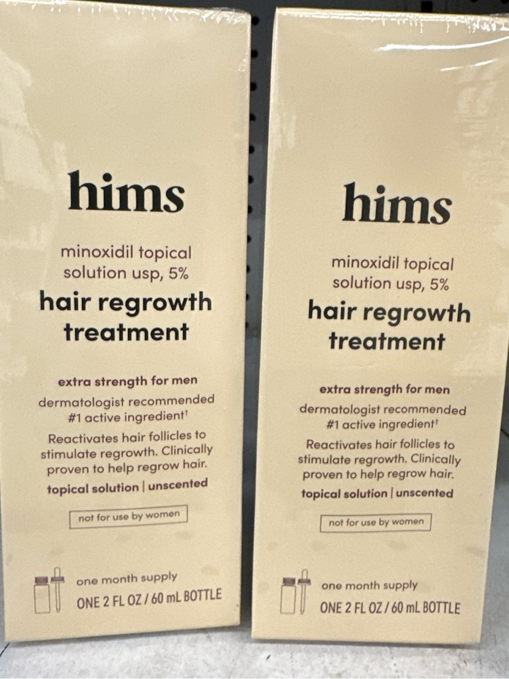 Men’s Hair Regrowth Treatment Minoxidil Topical Solution 5% - Cream
